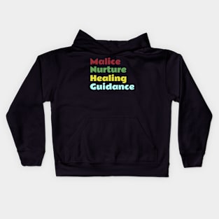 Knock at the cabin - 4 qualities of humanity Kids Hoodie